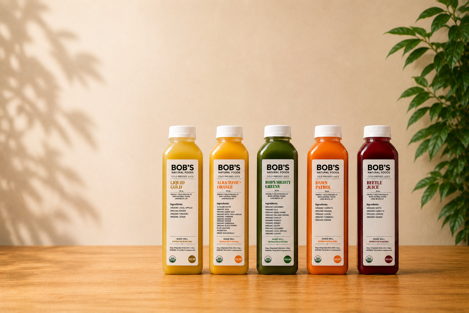 Bob's Cold-Pressed Juices